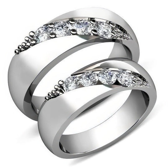 0.45 CT Round Cut Diamonds - Wedding Set