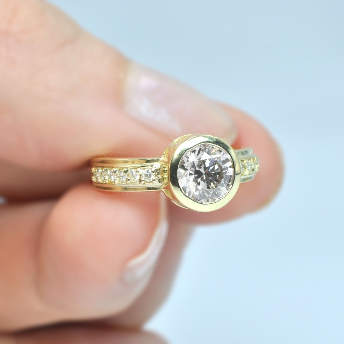 0.50-1.65 CT Round Cut Diamonds - Engagement Ring - Primestyle.com