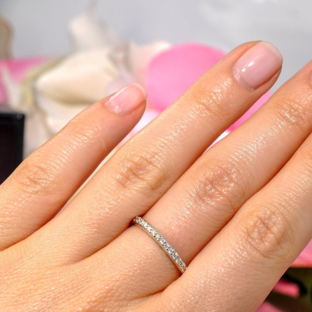 0.50 - 2.00 CT Round Cut Natural Diamonds - Eternity Rings - Primestyle.com