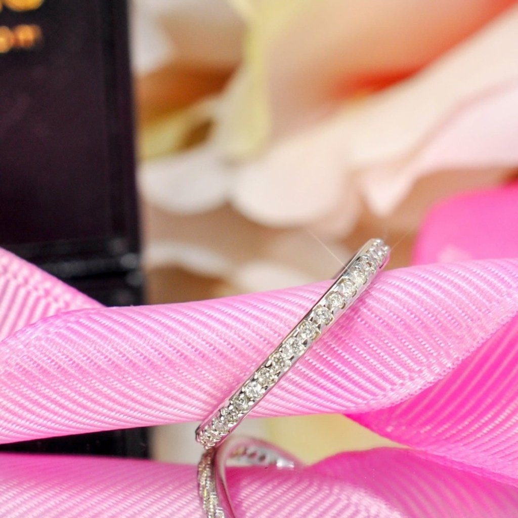 0.50 - 2.00 CT Round Cut Natural Diamonds - Eternity Rings - Primestyle.com