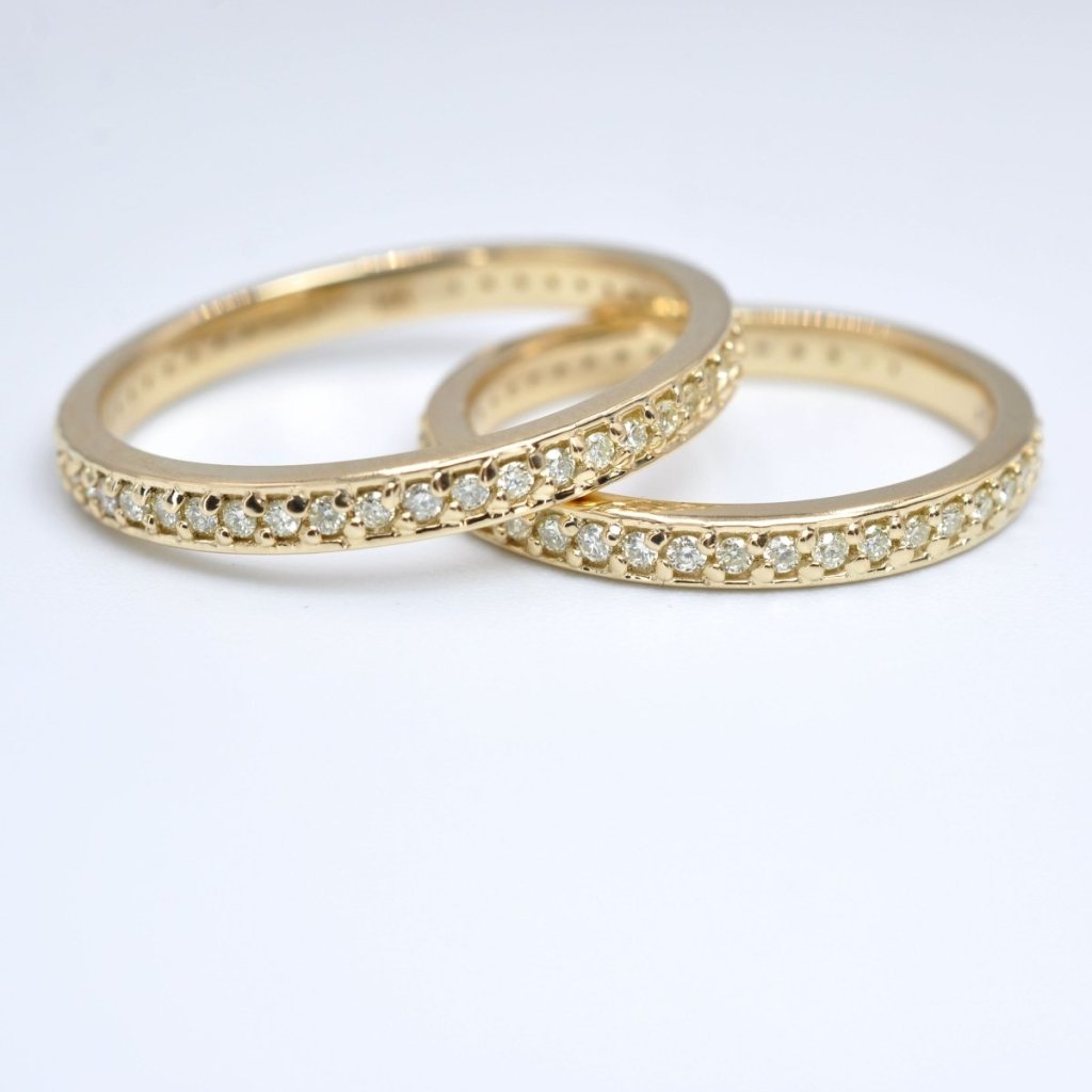 0.50 - 2.00 CT Round Cut Natural Diamonds - Eternity Rings - Primestyle.com