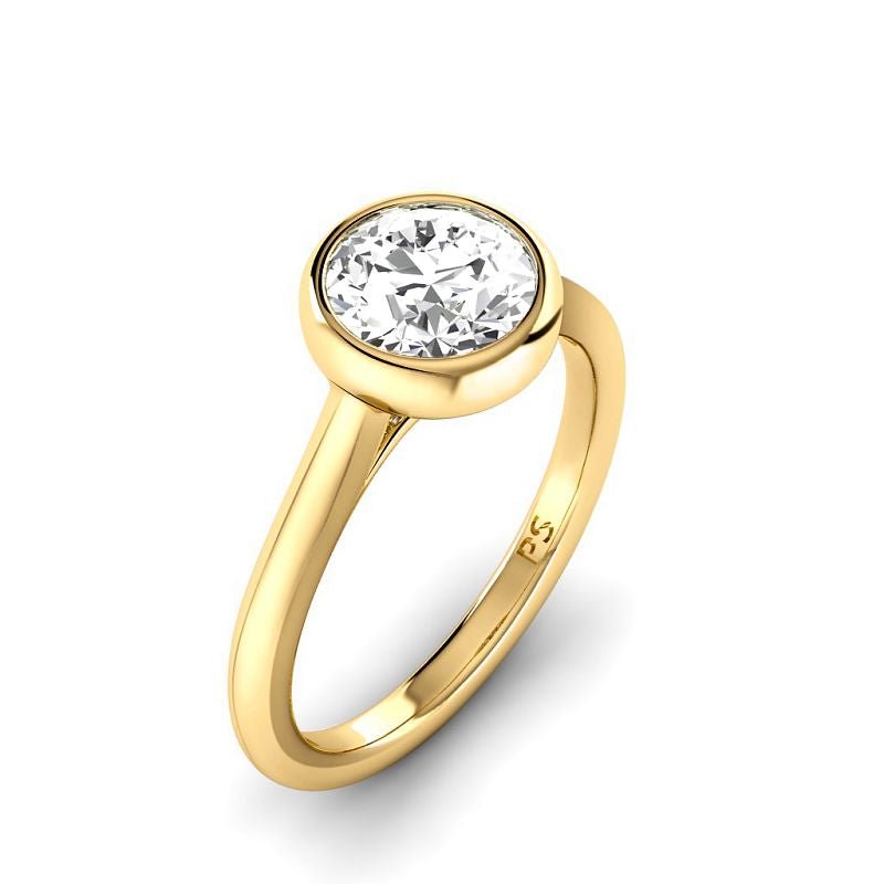 0.50-3.00 CT Round Cut Lab Grown Diamonds - Solitaire Ring - Primestyle.com