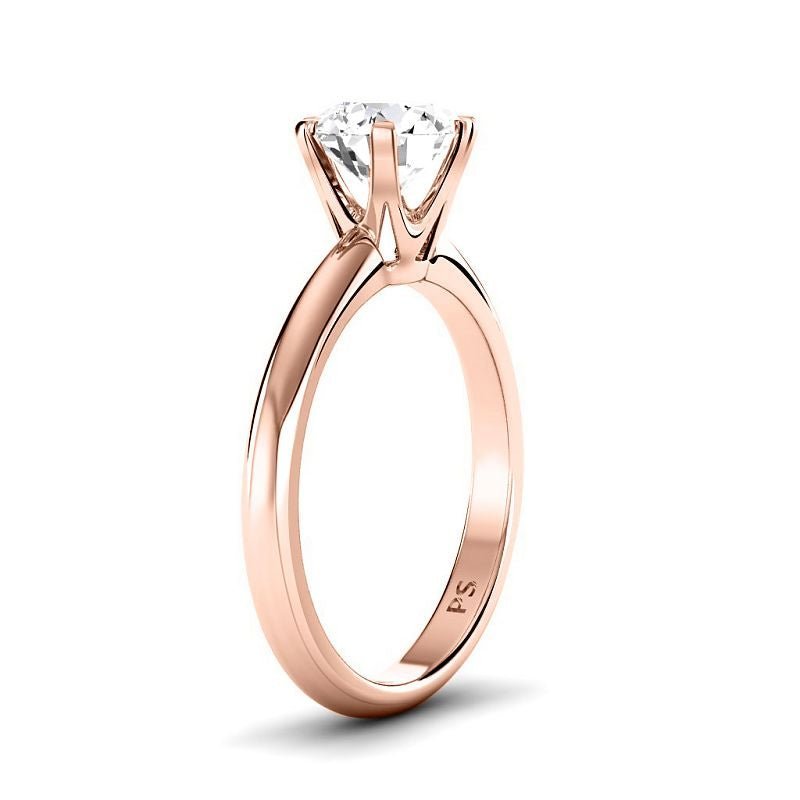 0.50 - 3.00 CT Round Cut Lab Grown Diamonds - Solitaire Ring - Primestyle.com