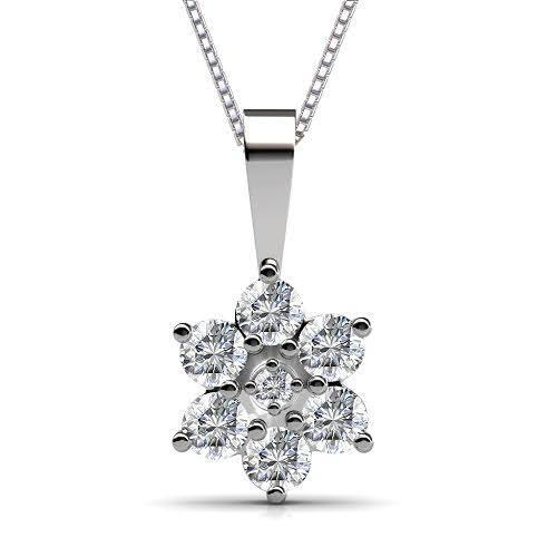 0.50 CT Round Cut Diamonds - Diamond Pendant - Primestyle.com