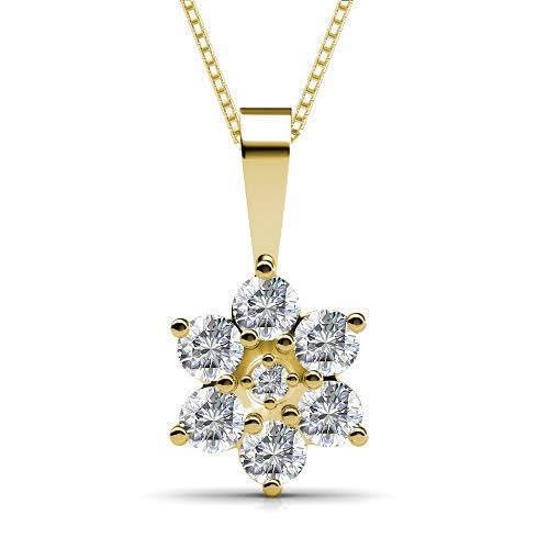 0.50 CT Round Cut Diamonds - Diamond Pendant - Primestyle.com