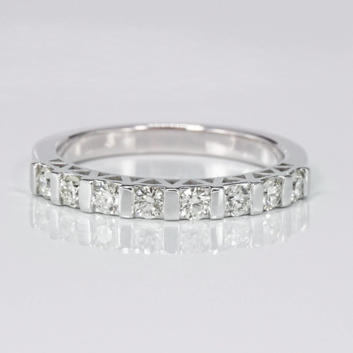 0.50 CT Round Cut Natural Diamonds - Wedding Band