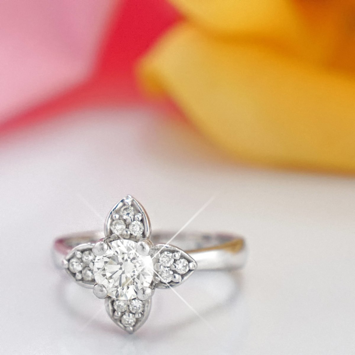 0.55-1.70 CT Round Cut Diamonds - Engagement Ring - Primestyle.com