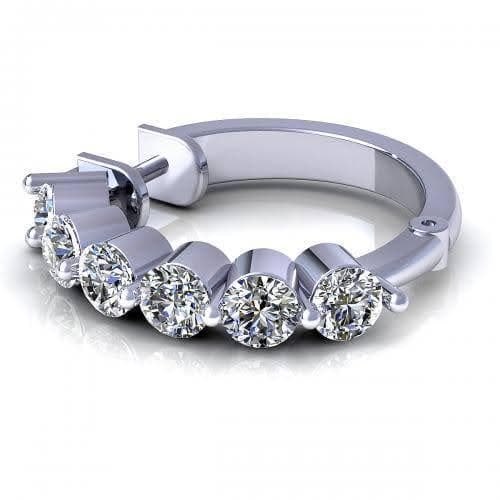 0.60-1.50 CT Round Cut Natural Diamonds - Diamond Earrings