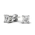 0.60-5.00 CT Ascher Cut Lab Grown Diamonds - Stud Earrings - Primestyle.com