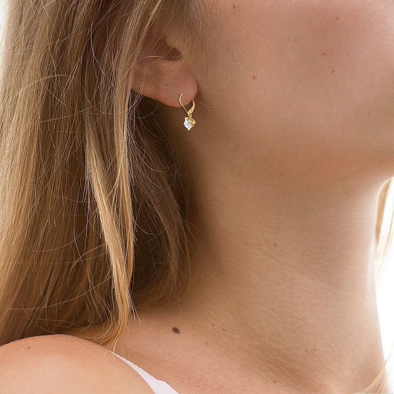 0.60 - 5.00 CT Round Cut Lab Grown Diamonds - Stud Earrings - Primestyle.com