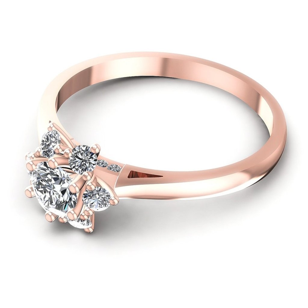 0.60 CT Round Cut Natural Diamonds - Fashion Rings - Primestyle.com