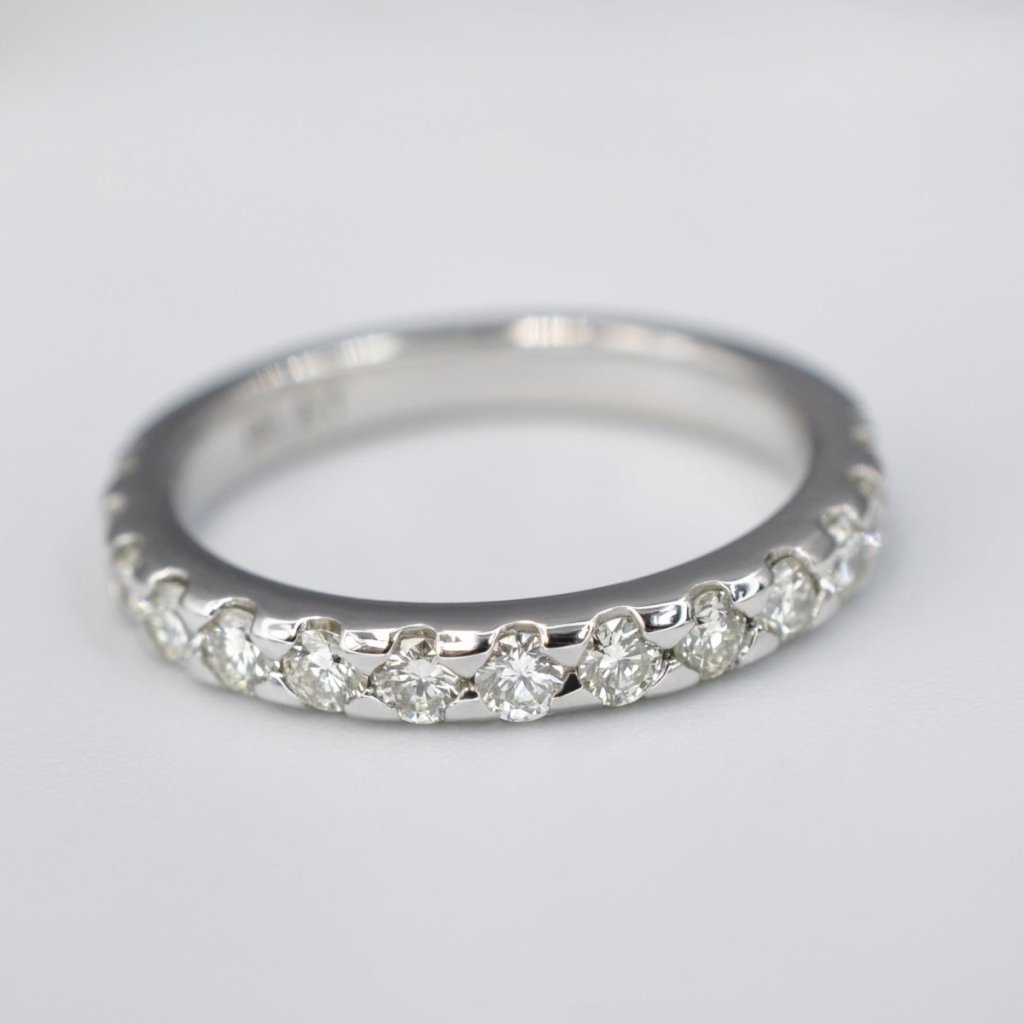0.60 CT Round Cut Natural Diamonds - Wedding Band - Primestyle.com