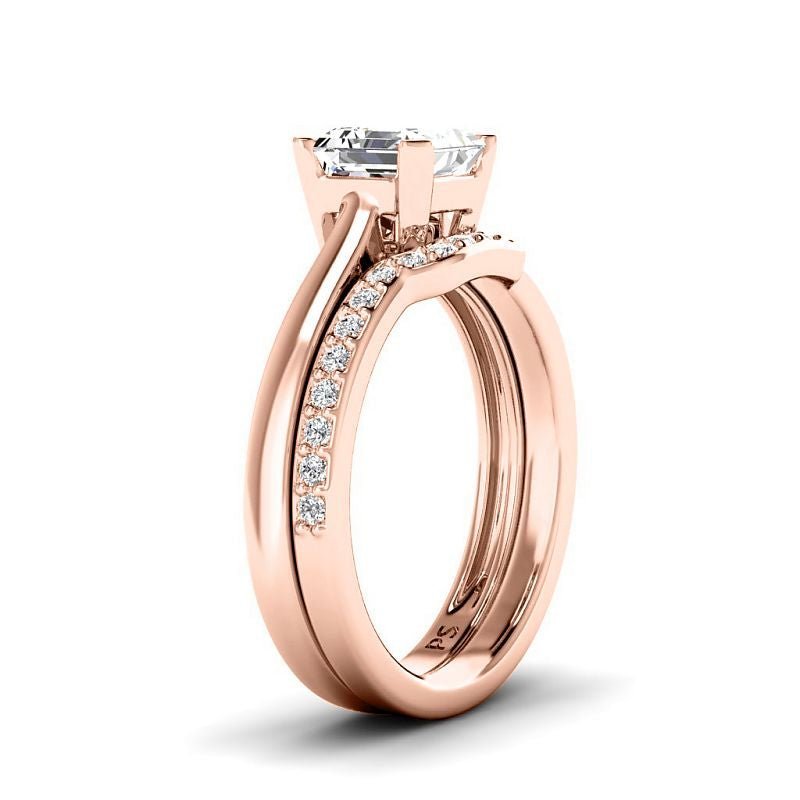 0.70 - 6.20 CT Round Cut Diamonds - Bridal Set - Primestyle.com