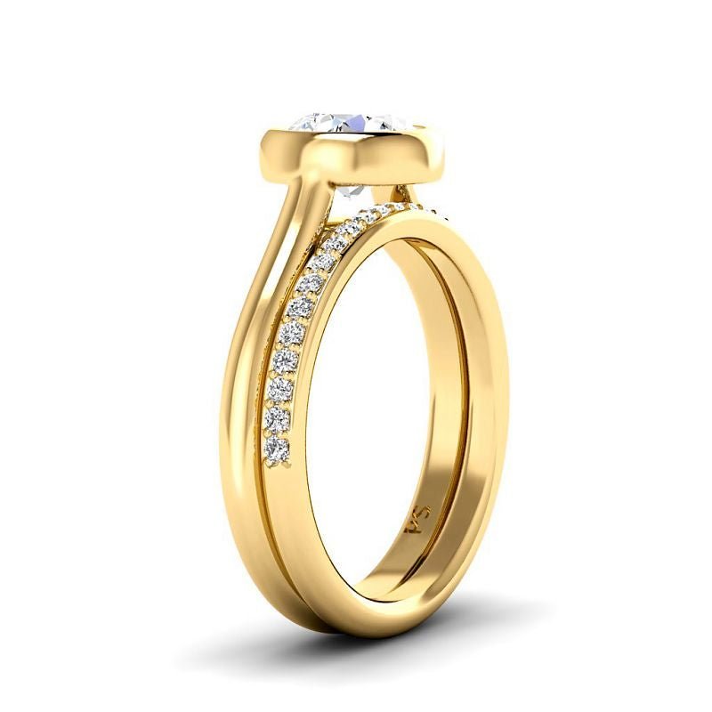 0.70 - 6.20 CT Round Cut Diamonds - Bridal Set - Primestyle.com