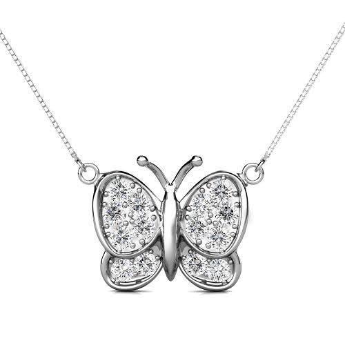 0.70 CT Round Cut Natural Diamonds - Diamond Pendants - Primestyle.com