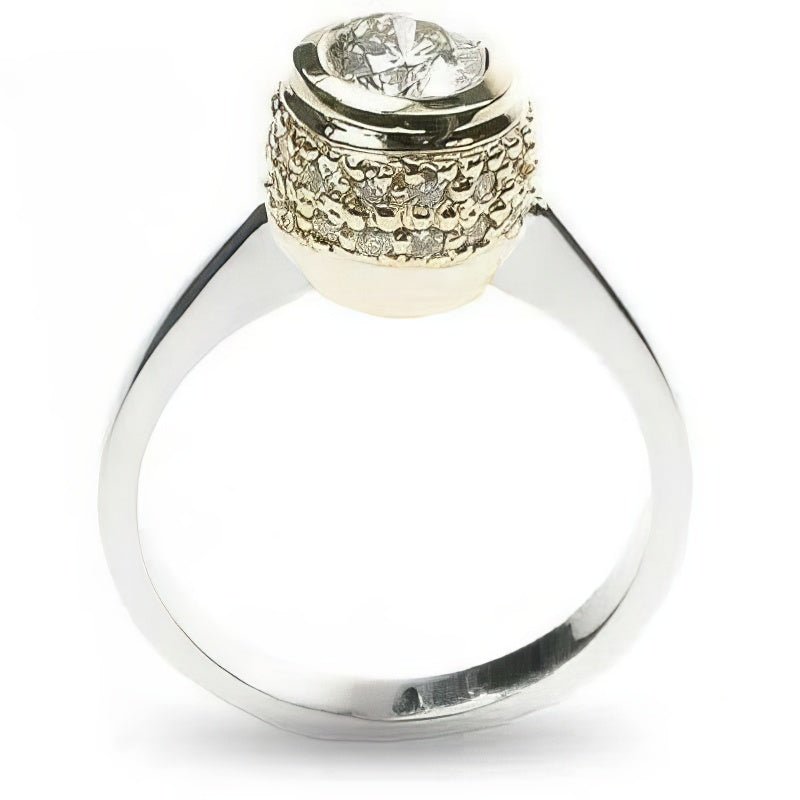 0.75-1.90 CT Round Cut Natural Diamonds - Solitaire Rings