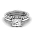 0.75-3.25 CT Round & Radiant Cut Lab Grown Diamonds - Bridal Set - Primestyle.com