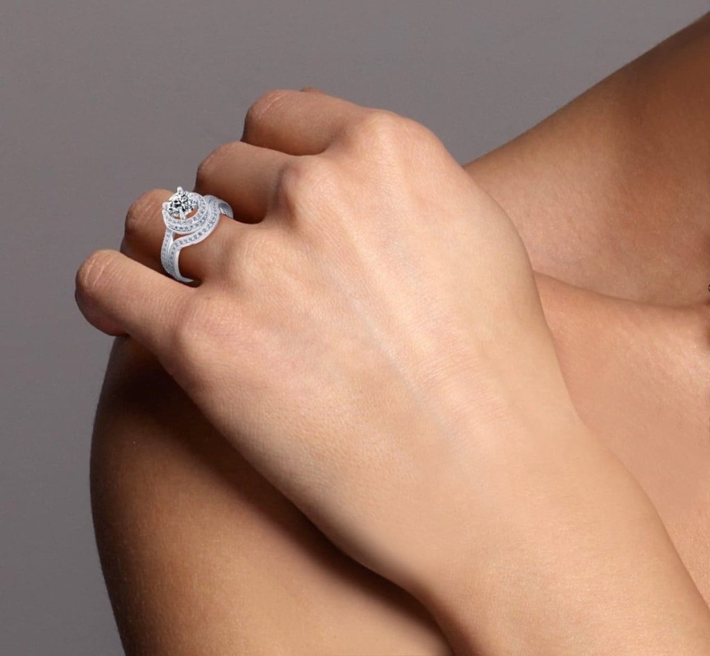 0.80 - 1.95 CT Round Cut Natural Diamonds - Bridal Set - Primestyle.com