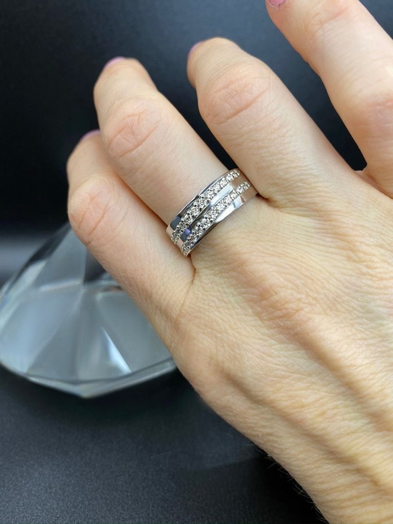 0.80 CT Round Cut Natural Diamonds - Mens Wedding Bands - Primestyle.com