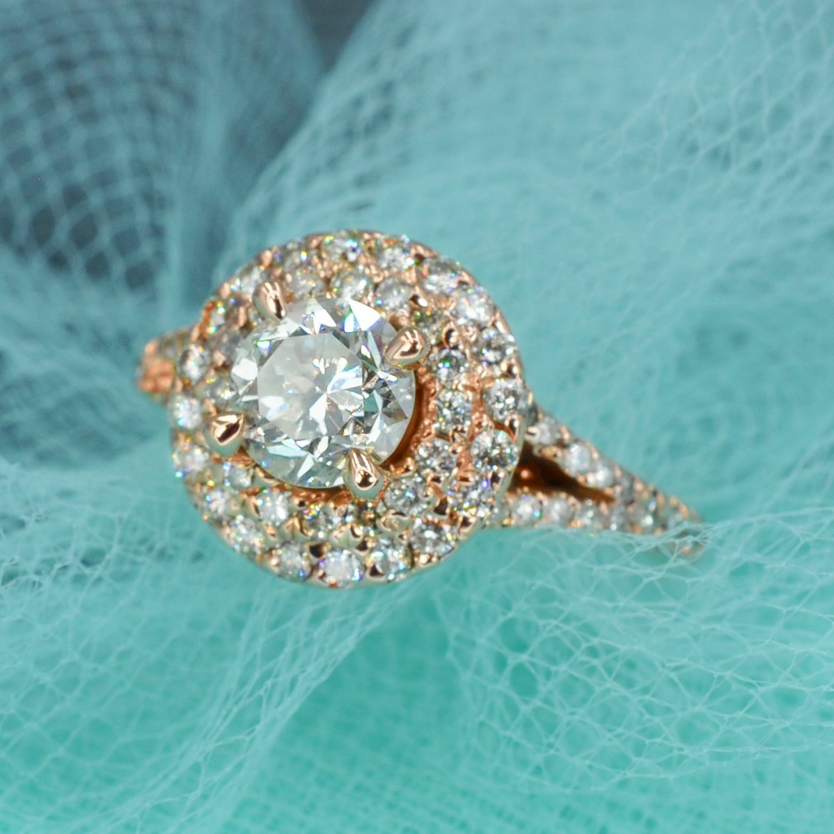 0.84-1.99 CT Round Cut Natural Diamonds - Engagement Ring