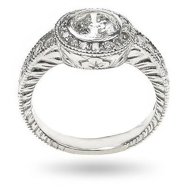 0.85-2.00 CT Round Cut Natural Diamonds - Engagement Ring