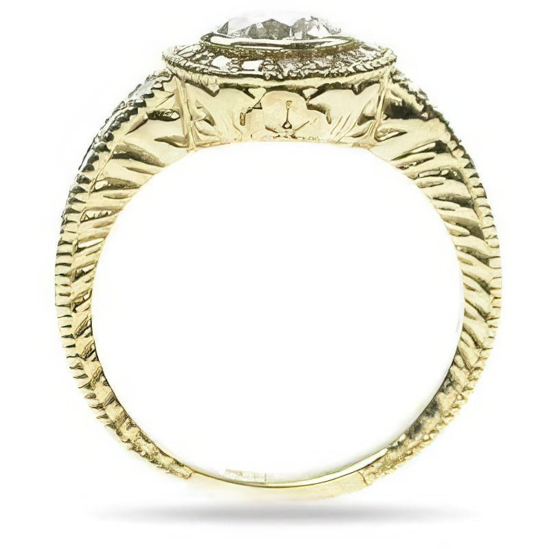 0.85-2.00 CT Round Cut Natural Diamonds - Engagement Ring