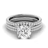 0.90-3.40 CT Round Cut Lab Grown Diamonds - Bridal Set - Primestyle.com