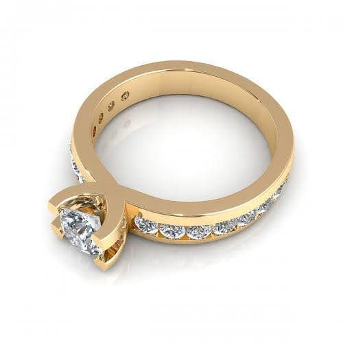 0.95-2.10 CT Round Cut Diamonds - Engagement Ring - Primestyle.com