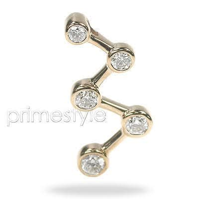 0.95 CT Round Cut Diamonds - Journey Pendant - Primestyle.com