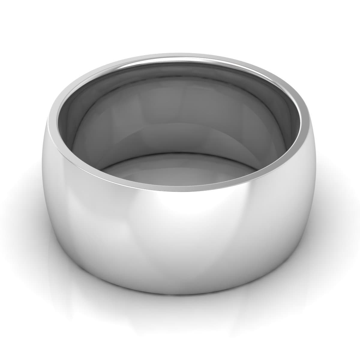 1.0 mm Comfort Fit Plain Wedding Band in 14KT, 18KT & Platinum - Primestyle.com
