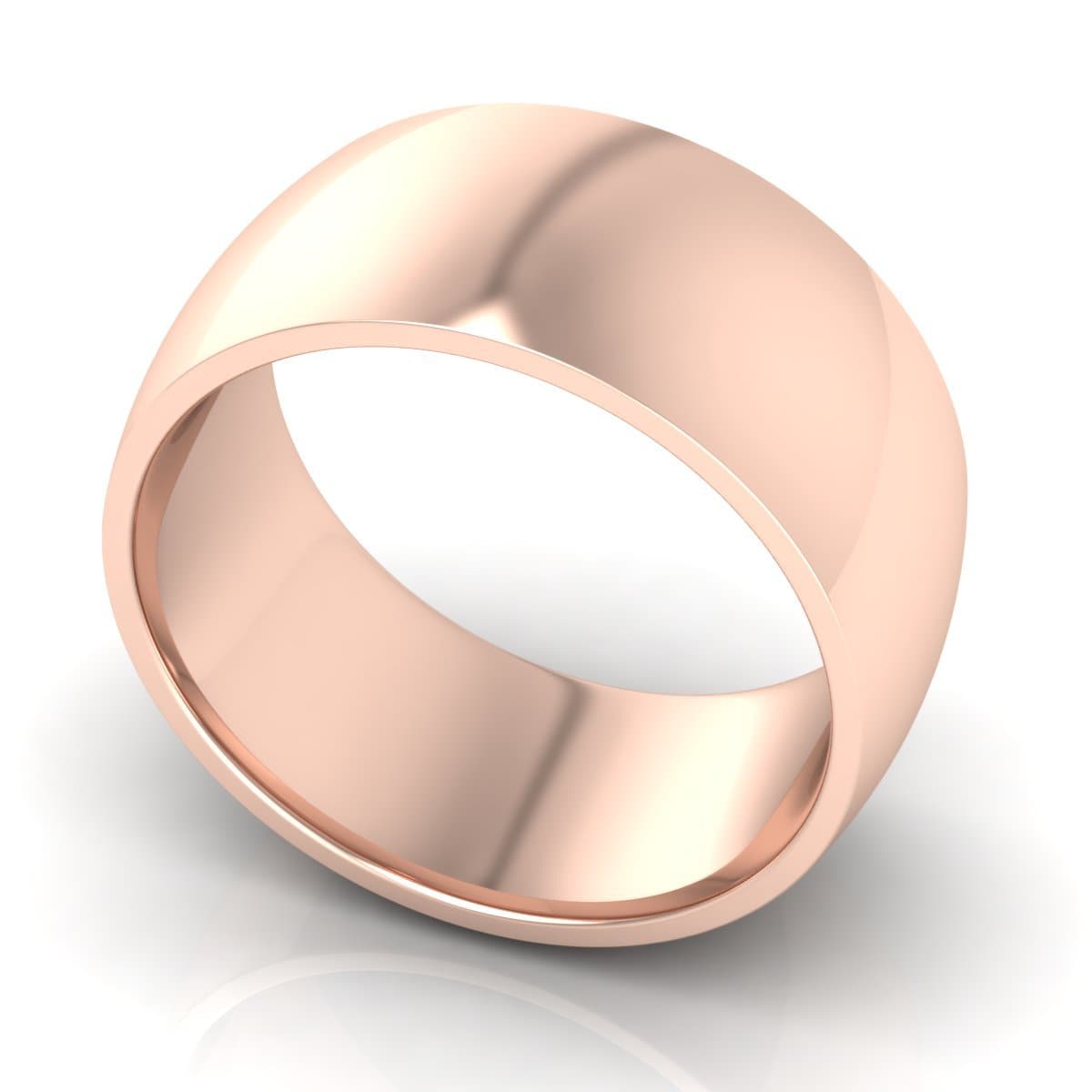 1.0 mm Comfort Fit Plain Wedding Band in 14KT, 18KT & Platinum - Primestyle.com