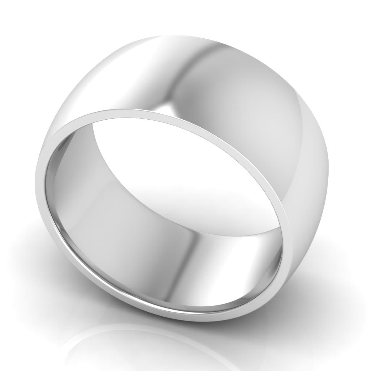 1.0 mm Comfort Fit Plain Wedding Band in 14KT, 18KT & Platinum - Primestyle.com