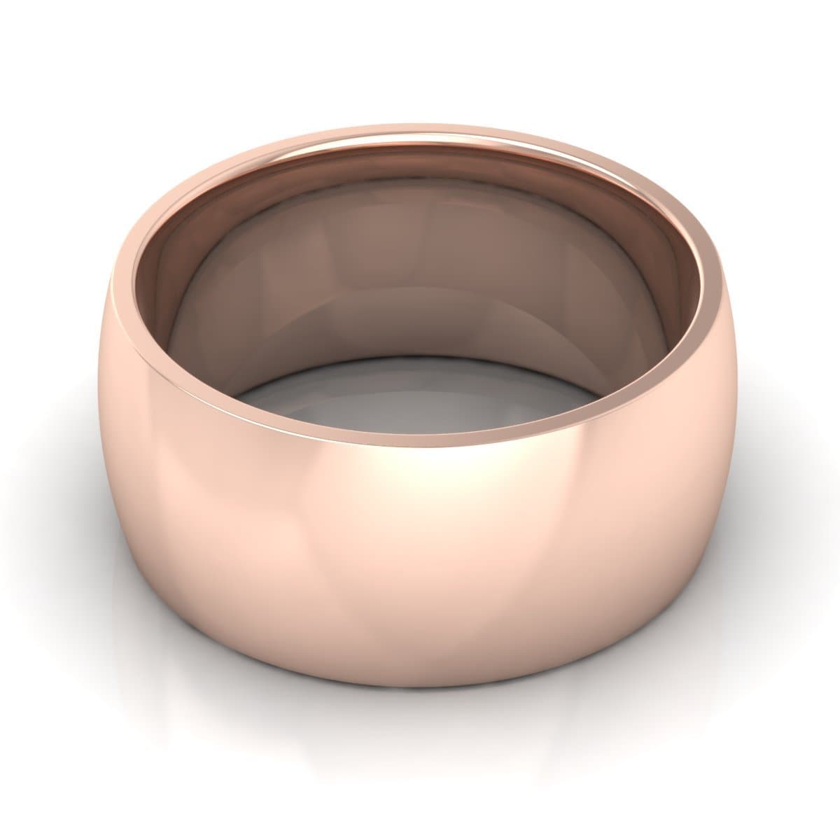 1.0 mm Comfort Fit Plain Wedding Band in 14KT, 18KT & Platinum - Primestyle.com