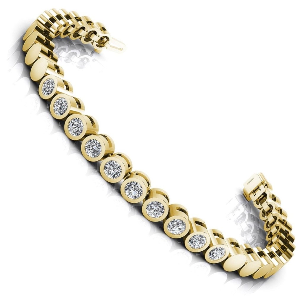 1.00 - 2.00 CT Round Cut Diamonds - Tennis Bracelet - Primestyle.com
