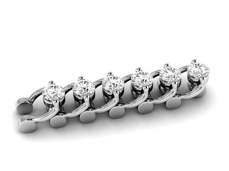 1.00-3.00 CT Round Cut Diamonds - Tennis Bracelet