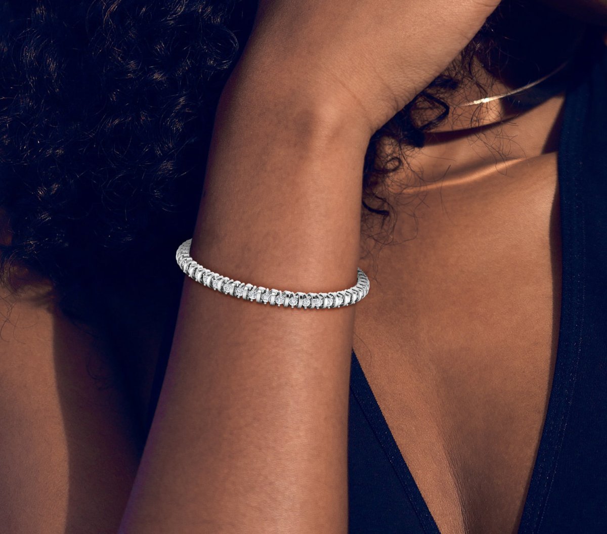 1.00-4.00 CT Round Cut Diamonds - Tennis Bracelet - Primestyle.com