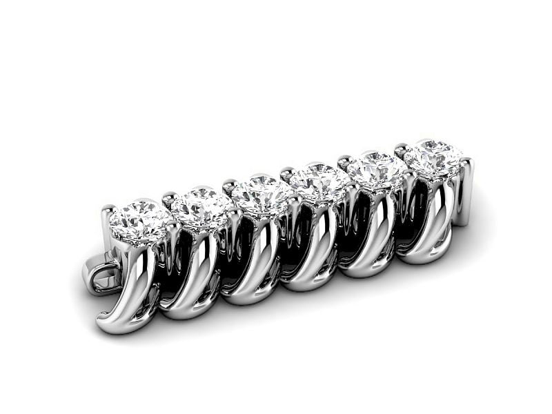 1.00-5.00 CT Round Cut Lab Grown Diamonds - Tennis Bracelet - Primestyle.com