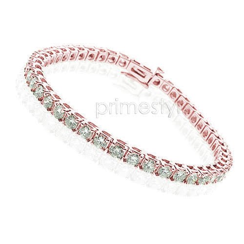 1.00-6.00 CT Round Cut Diamonds - Tennis Bracelet - Primestyle.com