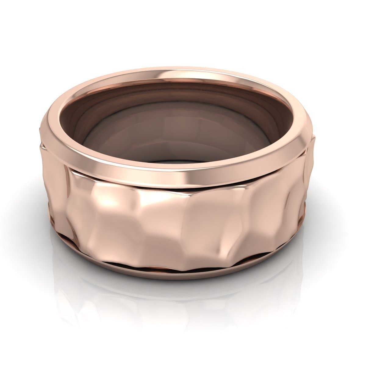 10.0 mm Plain Wedding Band in 14KT, 18KT & Platinum - Primestyle.com