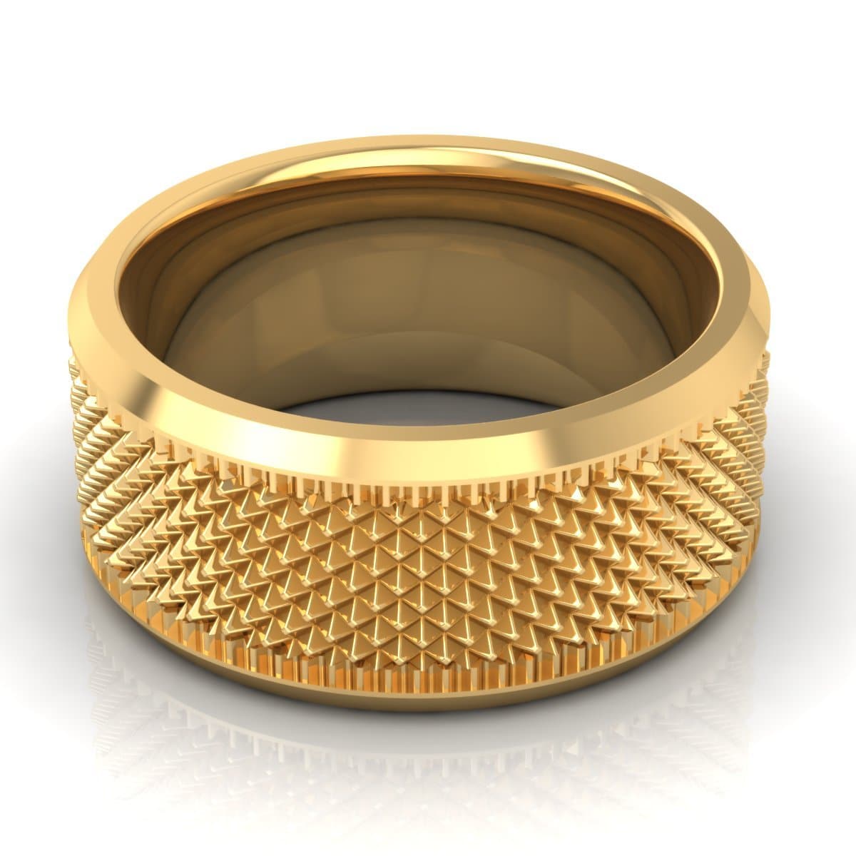 10.0 mm Plain Wedding Band in 14KT, 18KT & Platinum - Primestyle.com