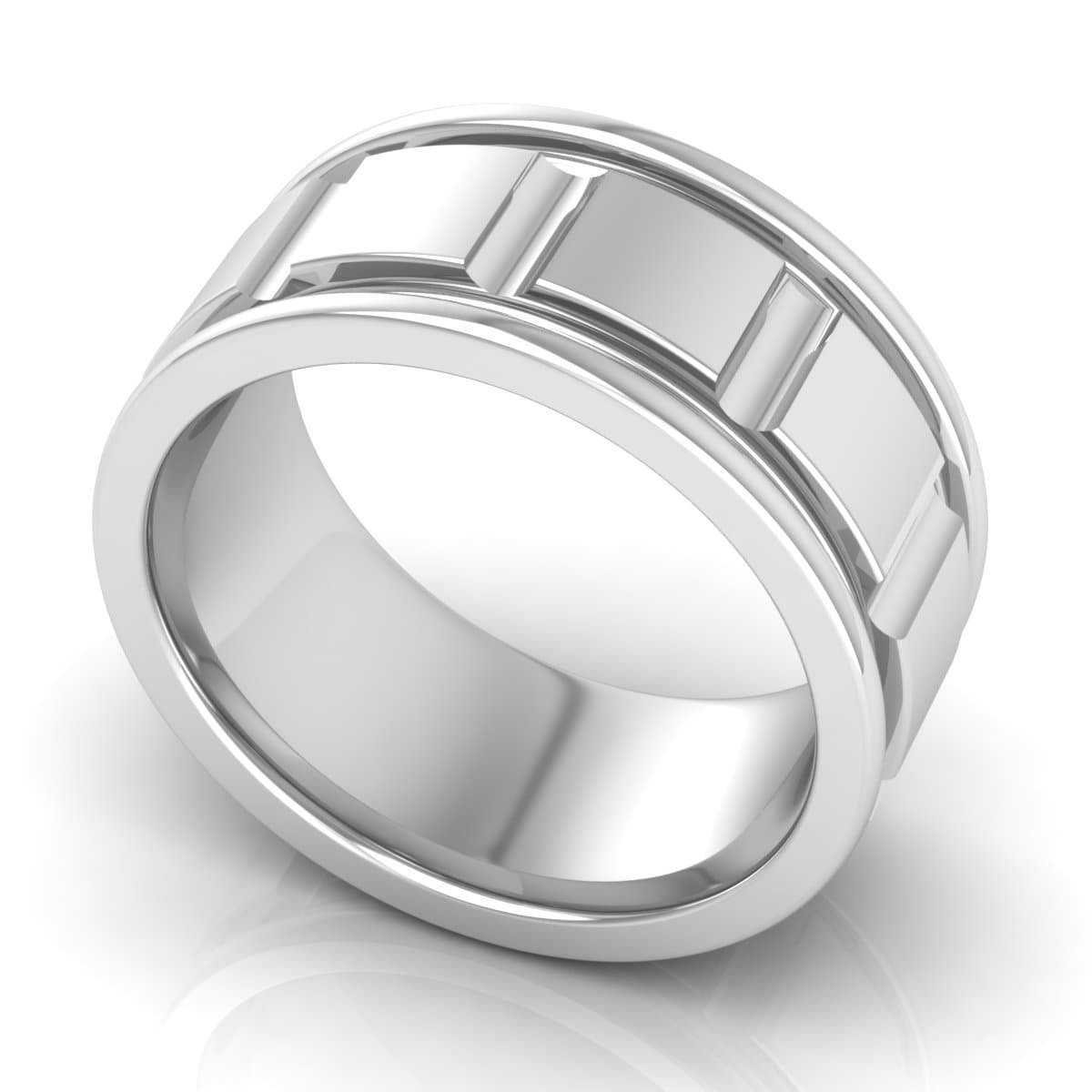 10.0 mm Plain Wedding Band in 14KT, 18KT & Platinum - Primestyle.com