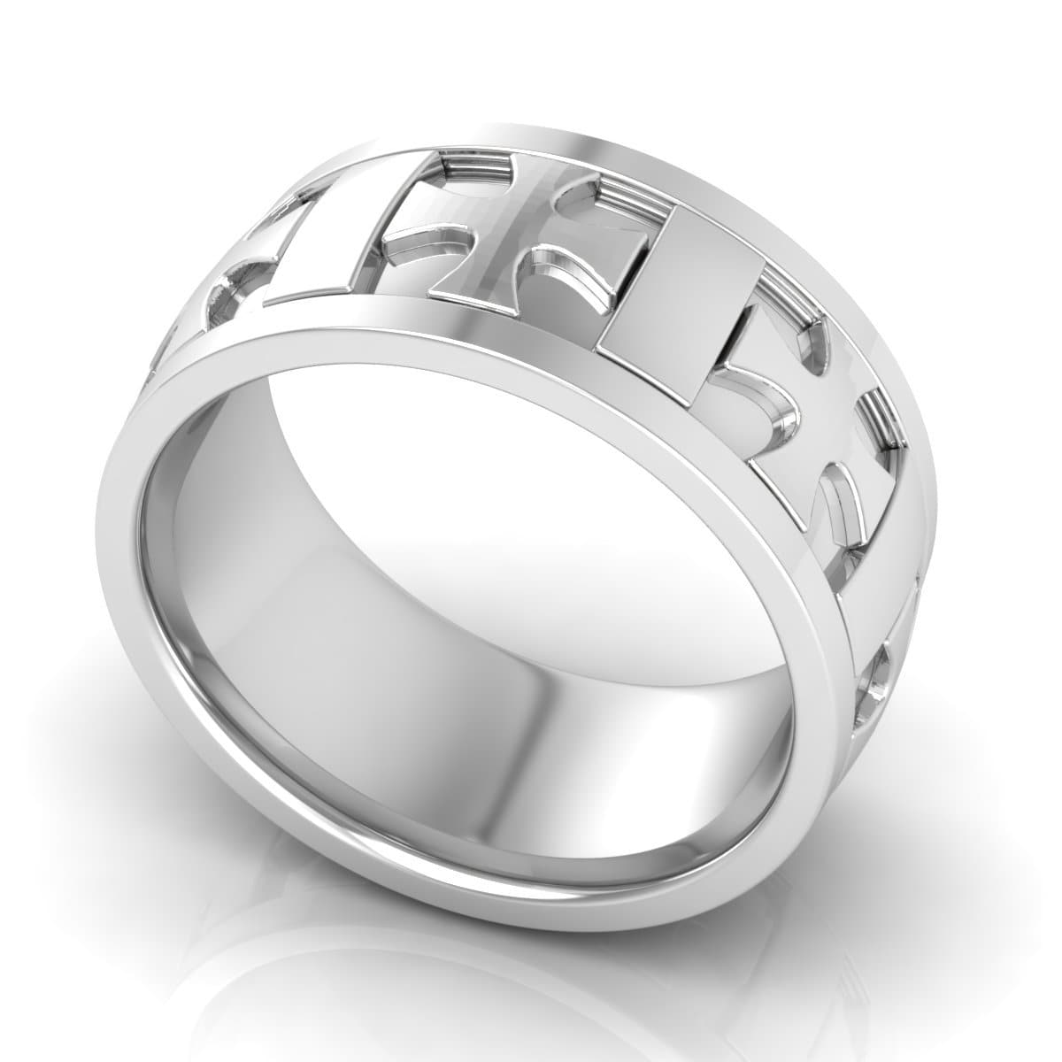 10.0 mm Plain Wedding Band in 14KT, 18KT & Platinum - Primestyle.com