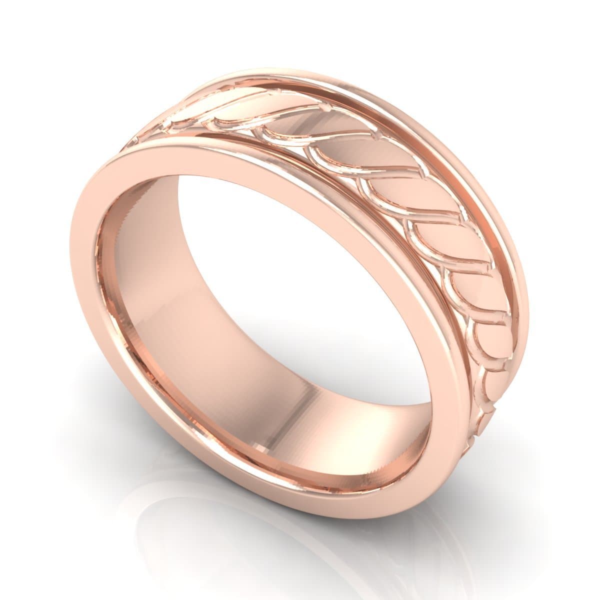 10.0 mm Plain Wedding Band in 14KT, 18KT & Platinum - Primestyle.com