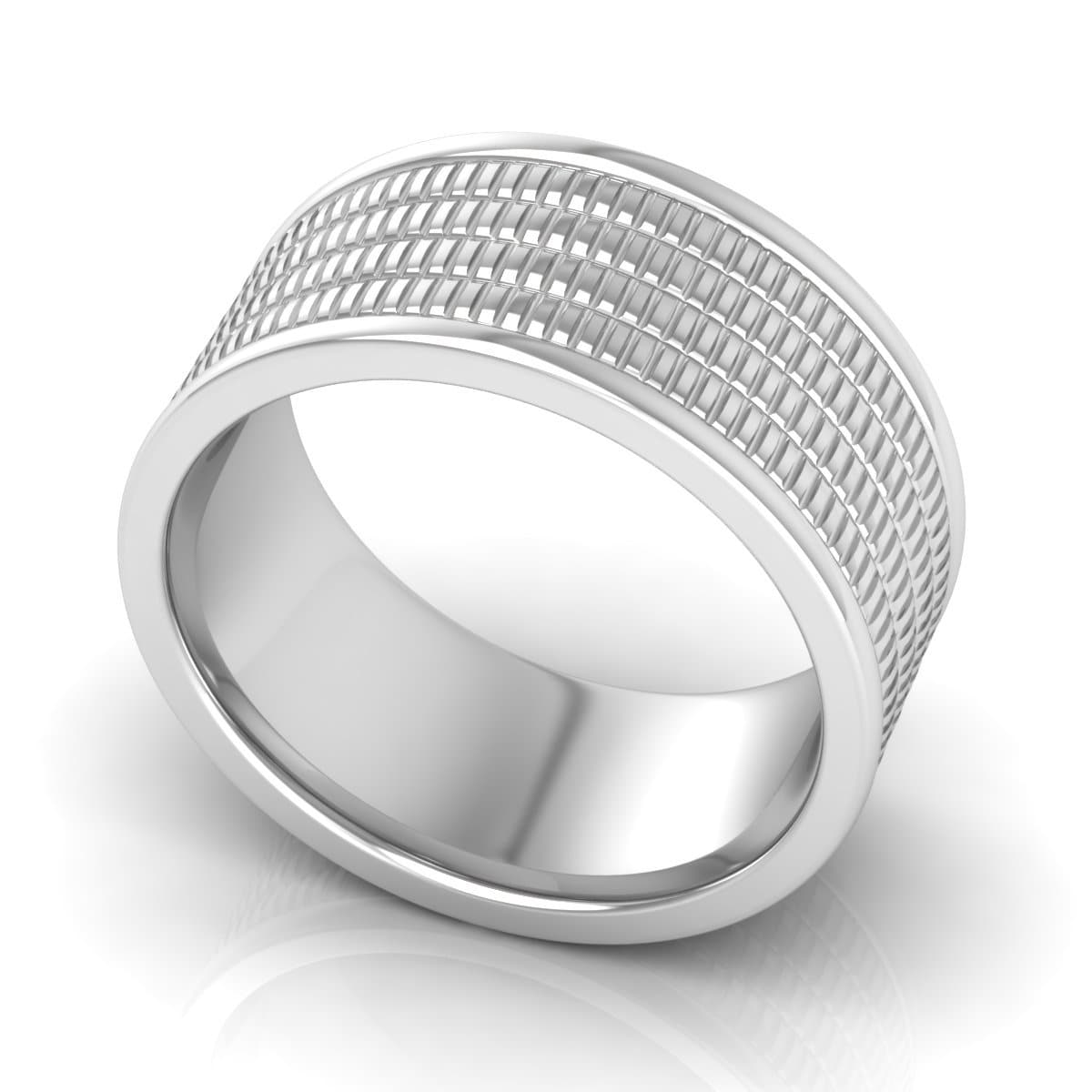 10.0 mm Plain Wedding Band in 14KT, 18KT & Platinum - Primestyle.com