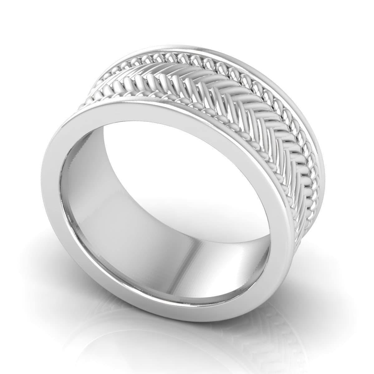 10.0 mm Plain Wedding Band in 14KT, 18KT & Platinum