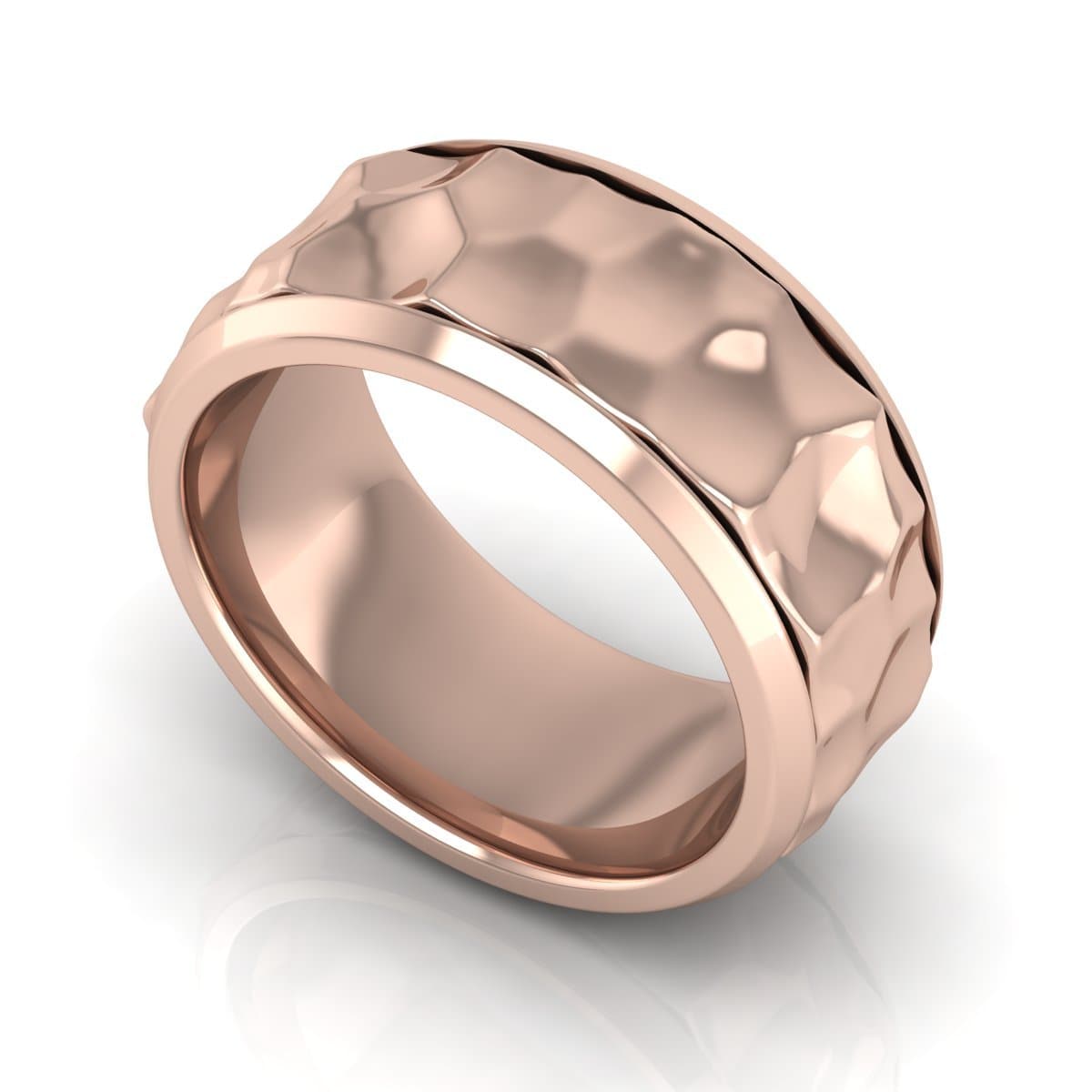 10.0 mm Plain Wedding Band in 14KT, 18KT & Platinum - Primestyle.com