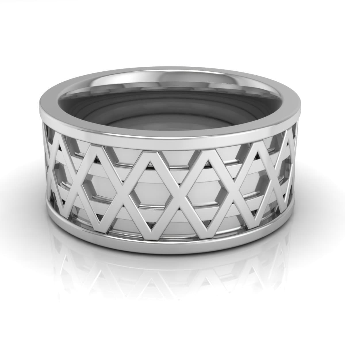 10.0 mm Plain Wedding Band in 14KT, 18KT & Platinum - Primestyle.com