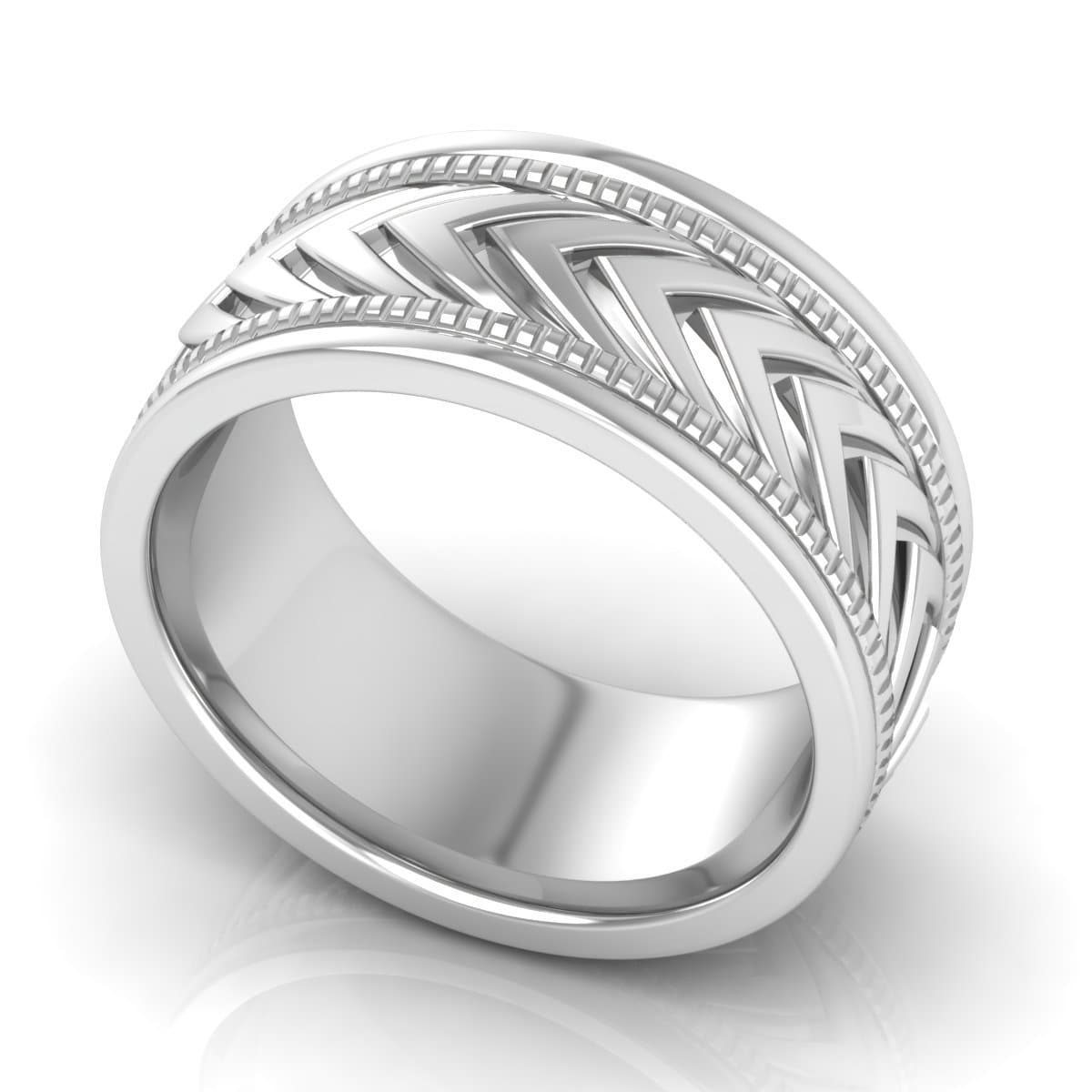 10.0 mm Plain Wedding Band in 14KT, 18KT & Platinum - Primestyle.com