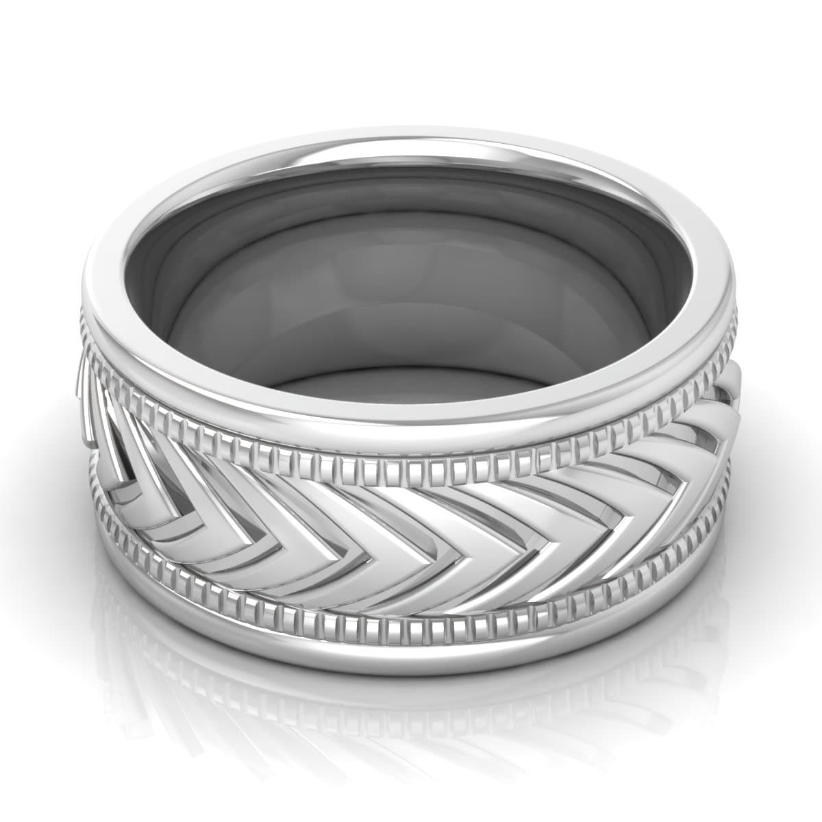 10.0 mm Plain Wedding Band in 14KT, 18KT & Platinum - Primestyle.com