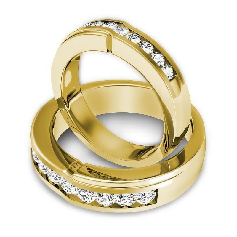 1.05 CT Round Cut Natural Diamonds - Wedding Sets - Primestyle.com